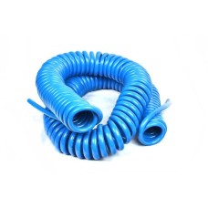 Pneumatic PU Polyurethane Tube Blue (Coiled Form) Length 10 Mtrs